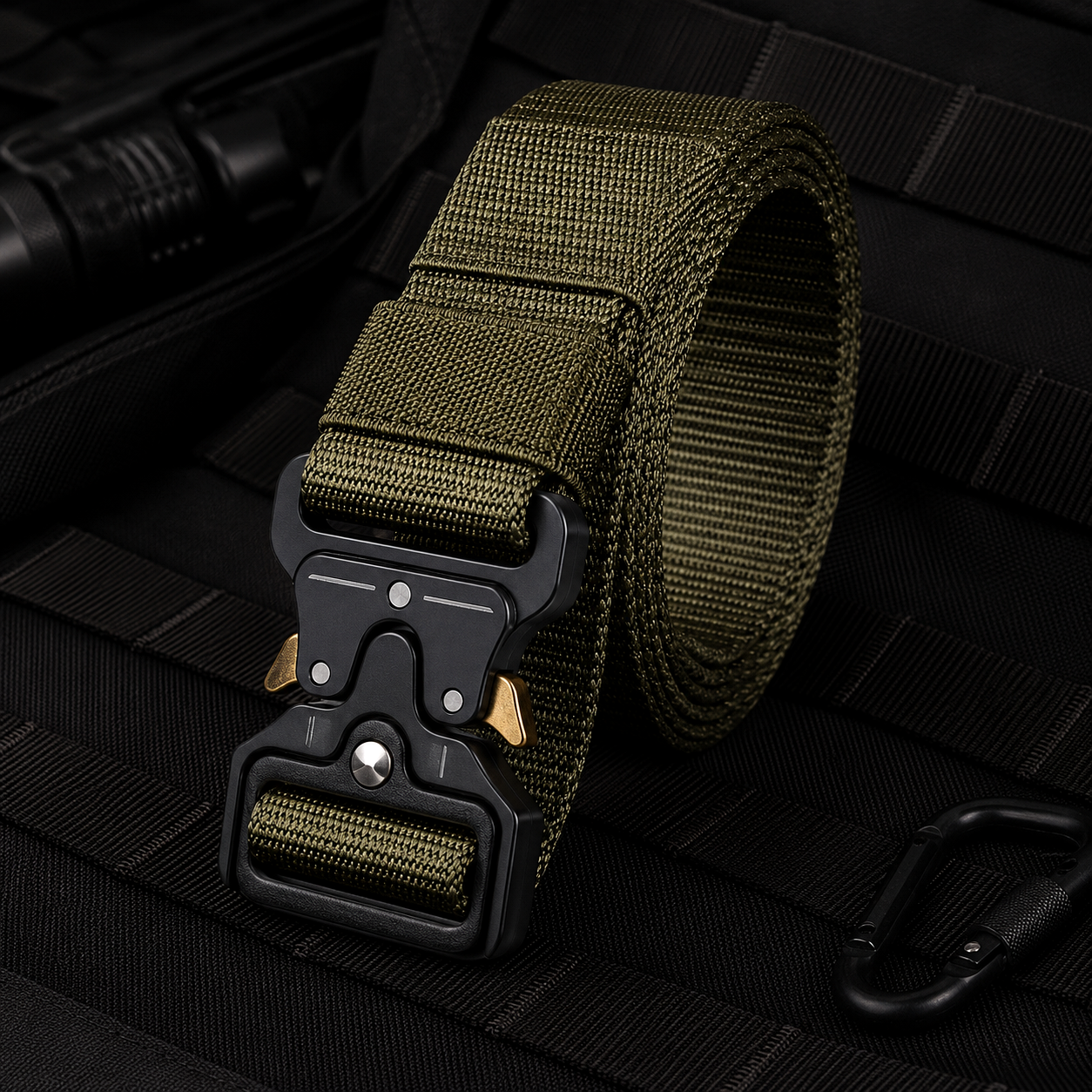 IronLock Tactical Belt — Quick Release Military-Style Belt