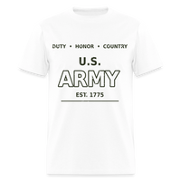 Forged By Service | Short Sleeve T-Shirt - white
