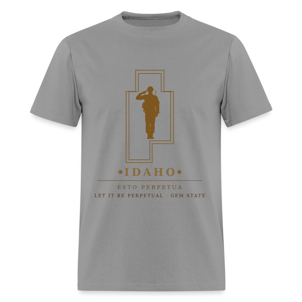 Idaho Patriot | Short Sleeve T-Shirt - rock