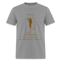 Idaho Patriot | Short Sleeve T-Shirt - rock