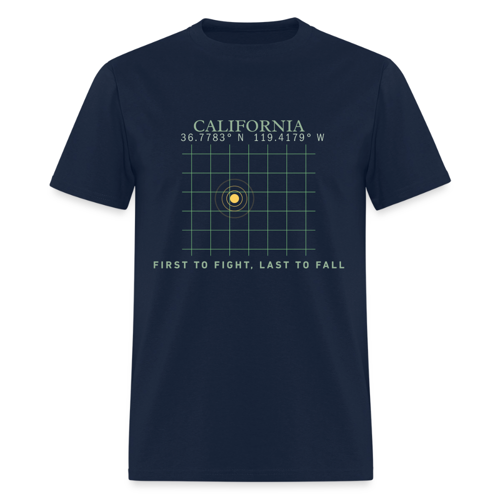 West Coast Freedom | Short Sleeve T-Shirt - navy