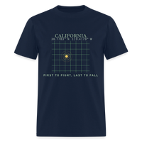 West Coast Freedom | Short Sleeve T-Shirt - navy