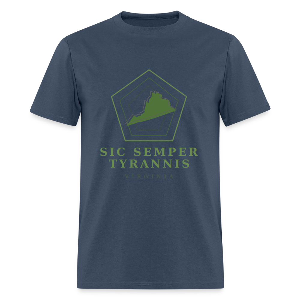 Virginia Heritage | Short Sleeve T-Shirt -  blue dusk