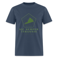 Virginia Heritage | Short Sleeve T-Shirt -  blue dusk