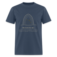 Missouri Strong | Short Sleeve T-Shirt -  blue dusk