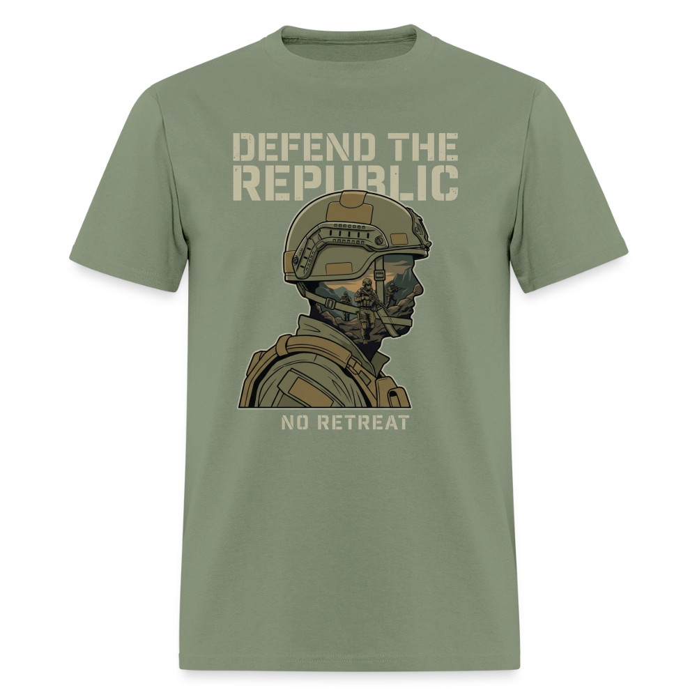 Defend The Republic | Short Sleeve T-Shirt - military green