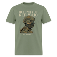 Defend The Republic | Short Sleeve T-Shirt - military green