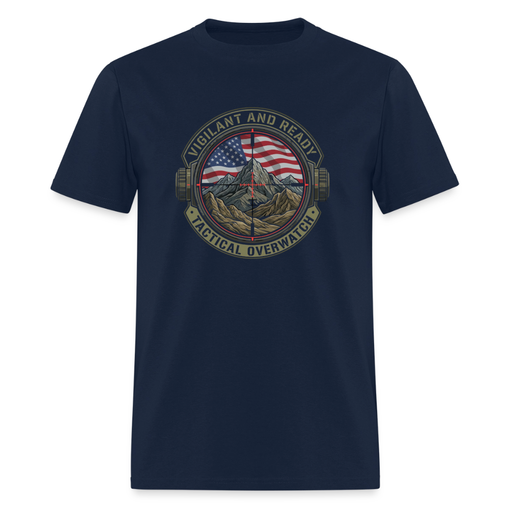 Tactical Overwatch Division | Short Sleeve T-Shirt - navy
