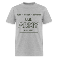 Forged By Service | Short Sleeve T-Shirt - heather gray
