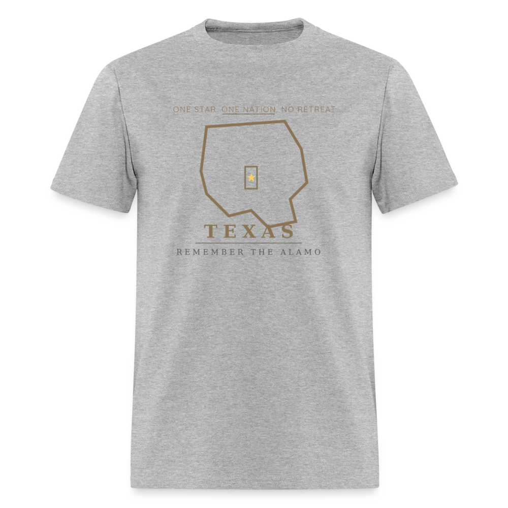 Texas Built | Short Sleeve T-Shirt - heather gray