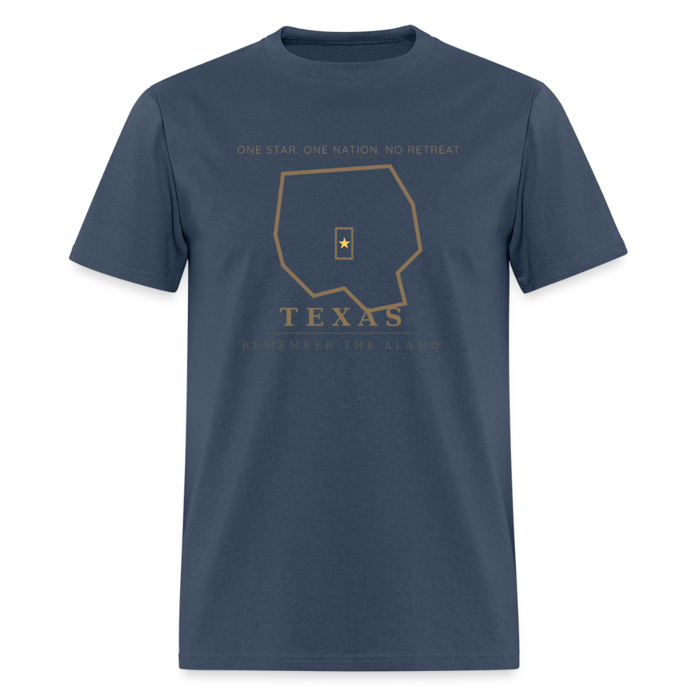 Texas Built | Short Sleeve T-Shirt -  blue dusk