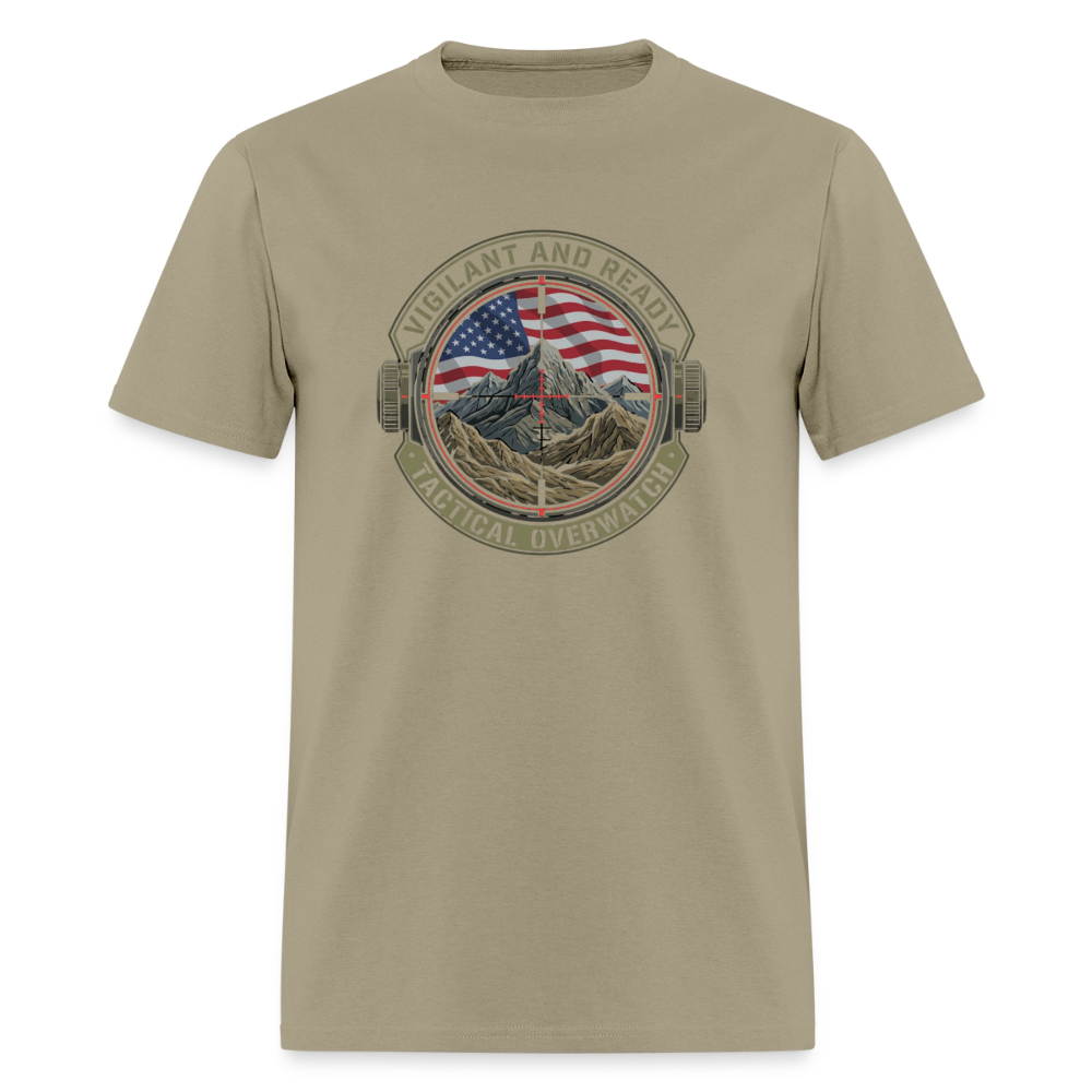 Tactical Overwatch Division | Short Sleeve T-Shirt - khaki
