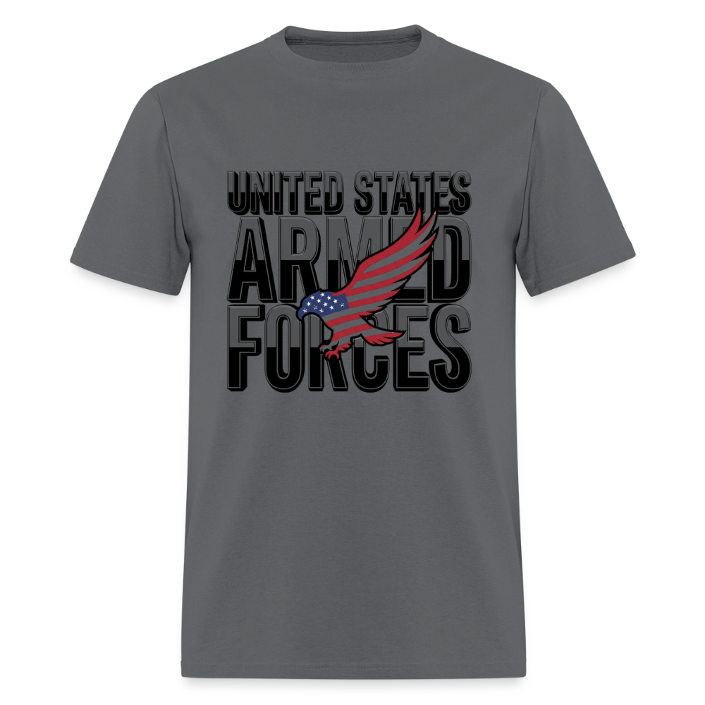 United Armed Forces | Short Sleeve T-Shirt - charcoal