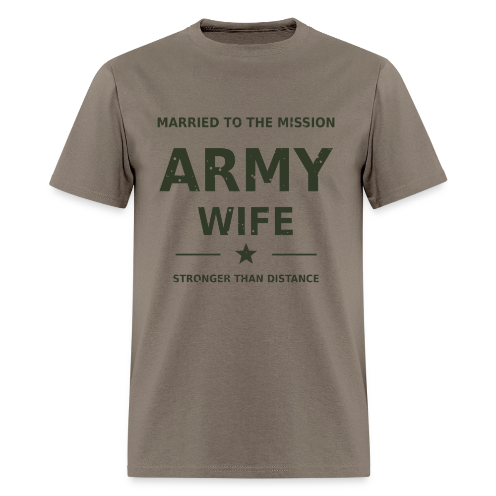 Proud Army Wife | Short Sleeve T-Shirt - safari