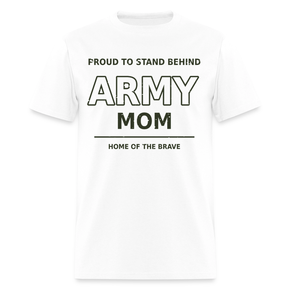 Proud Army Mom | Short Sleeve T-Shirt - white