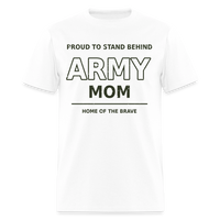 Proud Army Mom | Short Sleeve T-Shirt - white