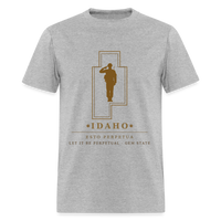 Idaho Patriot | Short Sleeve T-Shirt - heather gray