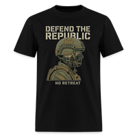 Defend The Republic | Short Sleeve T-Shirt - black