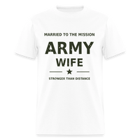 Proud Army Wife | Short Sleeve T-Shirt - white