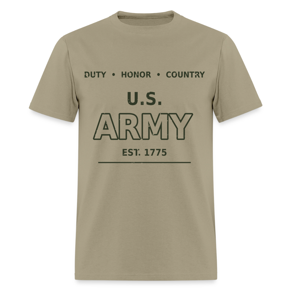 Forged By Service | Short Sleeve T-Shirt - khaki