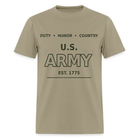 Forged By Service | Short Sleeve T-Shirt - khaki