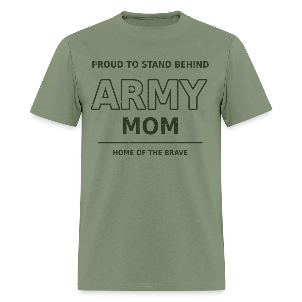Proud Army Mom | Short Sleeve T-Shirt - military green