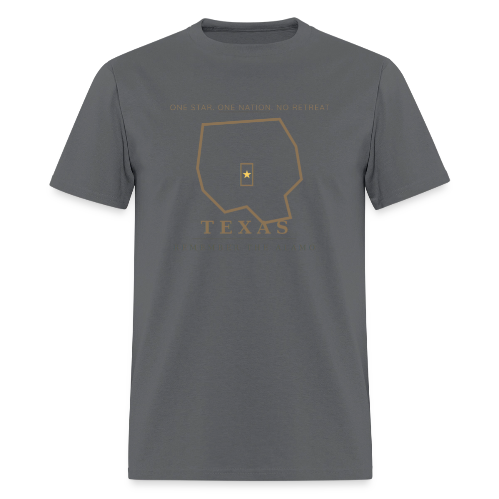 Texas Built | Short Sleeve T-Shirt - charcoal