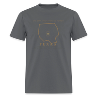 Texas Built | Short Sleeve T-Shirt - charcoal