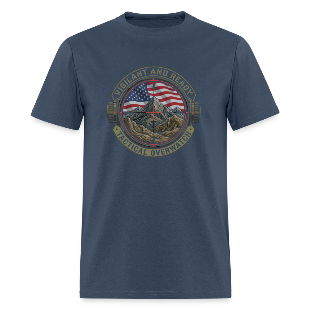 Tactical Overwatch Division | Short Sleeve T-Shirt -  blue dusk