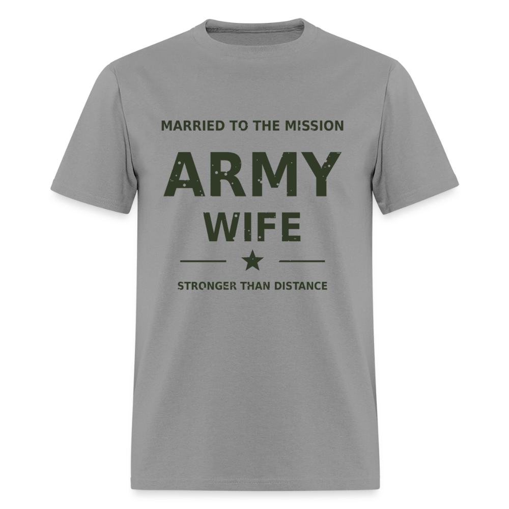 Proud Army Wife | Short Sleeve T-Shirt - rock