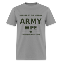 Proud Army Wife | Short Sleeve T-Shirt - rock