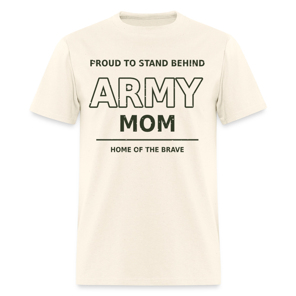 Proud Army Mom | Short Sleeve T-Shirt - sweet cream heather