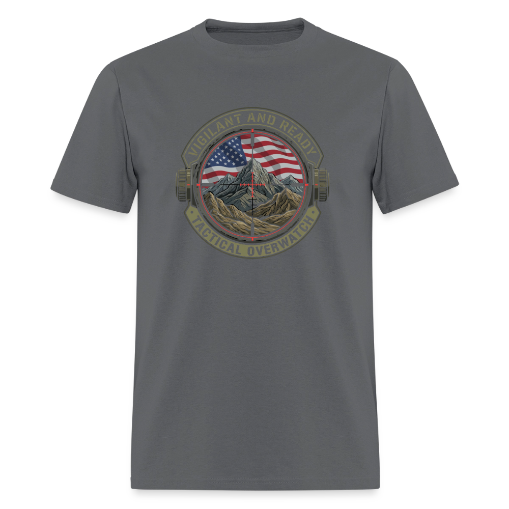 Tactical Overwatch Division | Short Sleeve T-Shirt - charcoal