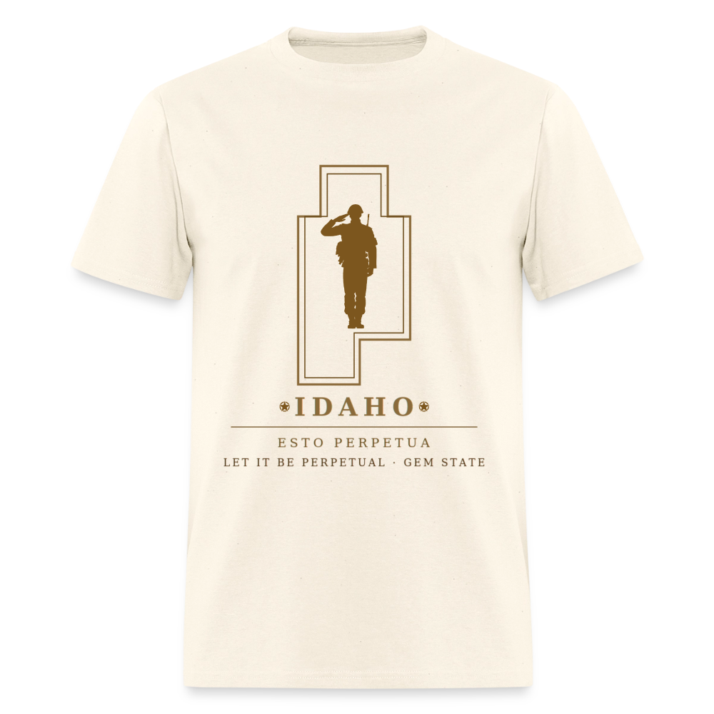 Idaho Patriot | Short Sleeve T-Shirt - sweet cream heather