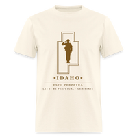 Idaho Patriot | Short Sleeve T-Shirt - sweet cream heather