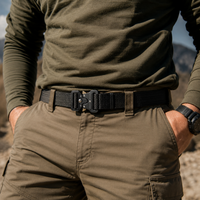 IronLock Tactical Belt — Quick Release Military-Style Belt