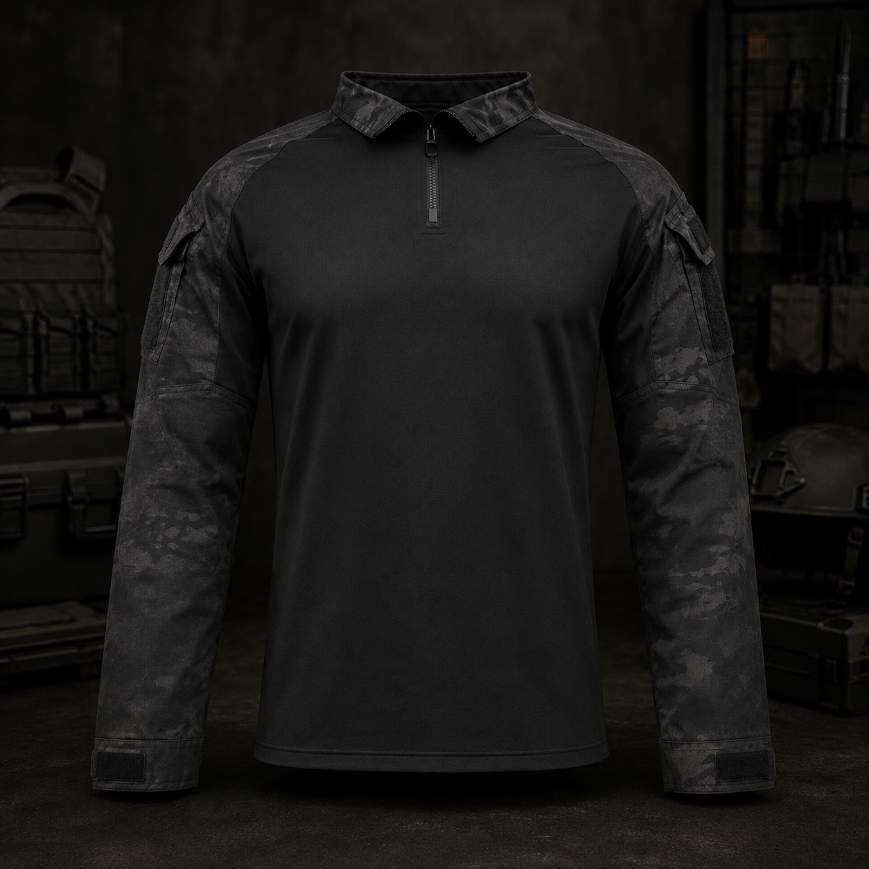 FieldCore Combat Shirt — Military-Style Tactical Long Sleeve