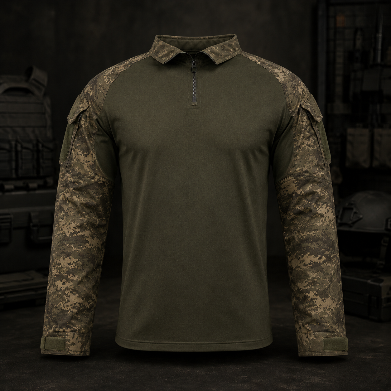 FieldCore Combat Shirt — Military-Style Tactical Long Sleeve